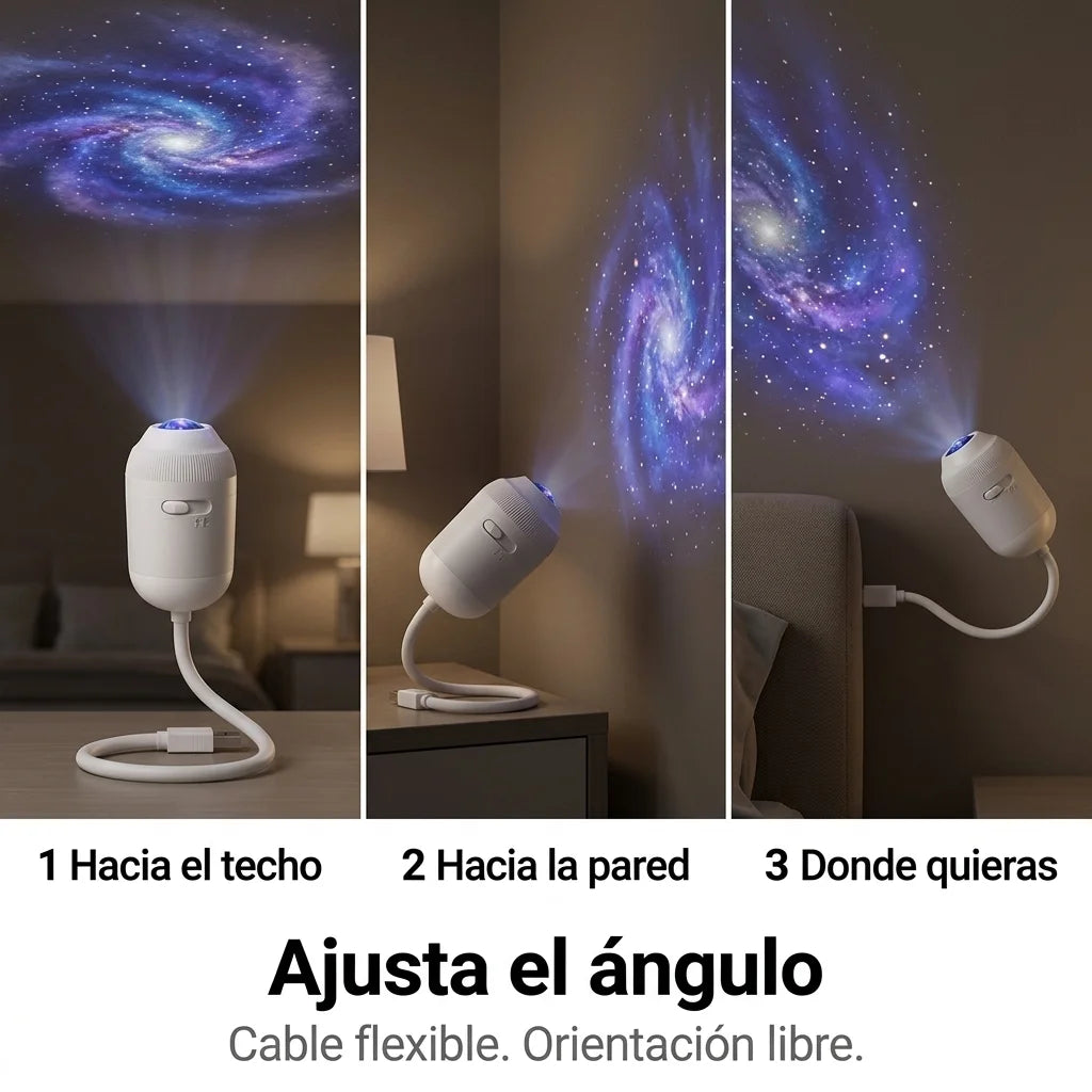 Tu techo, una galaxia distinta cada noche